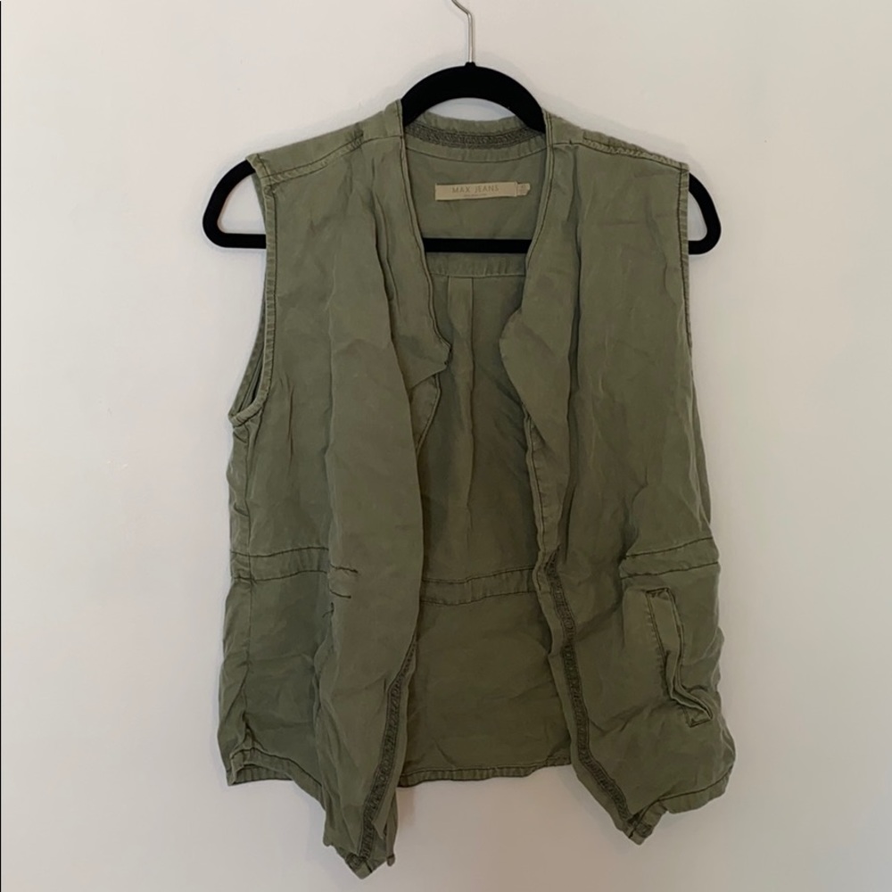Olive vest